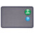 Contour Fabric Bulletin Board, 48 X 36, Light Blue Surface, Navy Blue Plastic Frame