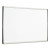 Arc Frame Cubicle Board, Magnetic Dry Erase, 14" X 11", White Surface, Satin Aluminum Frame