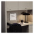 Arc Frame Cubicle Board, Magnetic Dry Erase, 14" X 11", White Surface, Satin Aluminum Frame