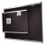 Prestige Embossed Foam Bulletin Board, 36 X 24, Black Surface, Silver Aluminum Frame