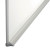 Porcelain Magnetic Whiteboard, 72 X 48, White Surface, Silver Aluminum Frame