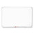 Iq Total Erase Translucent-edge Board, 11 X 7, White Surface, Clear Plastic Frame