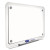 Iq Total Erase Translucent-edge Board, 11" X 7", White Surface, Clear Plastic Frame