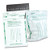 Poly Night Deposit Bags With Tear-off Receipt, 8.5 X 10.5, White, 100/pack