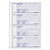 Money Receipt Book, Formguard Cover, Three-part Carbonless, 7 X 2.75, 4 Forms/sheet, 100 Forms Total