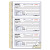 Gold Standard Money Receipt Book, Two-part Carbonless, 5 X 2.75, 3 Forms/sheet, 225 Forms Total