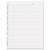 Miraclebind Ruled Paper Refill Sheets For All Miraclebind Notebooks And Planners, 9.25 X 7.25, White/blue Sheets, Undated