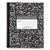 Marble Cover Composition Book, Wide/legal Rule, Black Marble Cover, (48) 8.5 X 7 Sheets