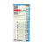 Legal Index Tabs, Preprinted Numeric: 1 To 10, 1/12-cut, White, 0.44" Wide, 104/pack