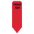 Arrow Message Page Flags In Dispenser, "firmar Aqui", Red, 120 Flags/pack