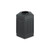 Canmeleon Indoor/outdoor Pentagon Receptacle, 45 Gal, Polyethylene, Black