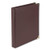 Classic Collection Ring Binder, 3 Rings, 1" Capacity, 11 X 8.5, Burgundy