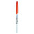 Vis-a-vis Wet Erase Marker, Fine Bullet Tip, Red, Dozen