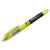 Liquid Pen Style Highlighters, Fluorescent Yellow Ink, Chisel Tip, Yellow/black/clear Barrel, Dozen