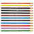 Col-erase Pencil With Eraser, 0.7 Mm, 2b, Assorted Lead And Barrel Colors, Dozen