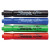 Flip Chart Marker, Broad Bullet Tip, Assorted Colors, 4/set
