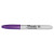 Fine Tip Permanent Marker, Fine Bullet Tip, Purple, Dozen