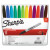 Fine Tip Permanent Marker, Fine Bullet Tip, Assorted Colors, 12/set