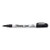 Permanent Paint Marker, Fine Bullet Tip, Black