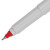 Ultra Fine Tip Permanent Marker, Ultra-fine Needle Tip, Red, Dozen