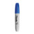 Chisel Tip Permanent Marker, Medium Chisel Tip, Blue, Dozen