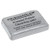 Design Kneaded Rubber Art Eraser, For Pencil Marks, Rectangular Block, Large, Gray