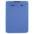 Slimmate Storage Clipboard, 0.5" Clip Capacity, Holds 8.5 X 11 Sheets, Blue