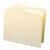Manila File Folders, 1/2-cut Tabs: Assorted, Letter Size, 0.75" Expansion, Manila, 100/box - SMD10320