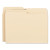 Manila File Folders, 1/2-cut Tabs: Assorted, Letter Size, 0.75" Expansion, Manila, 100/box - SMD10320