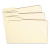 Manila File Folders, 1/3-cut Tabs: Left Position, Letter Size, 0.75" Expansion, Manila, 100/box