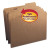 Heavyweight Kraft File Folder, 1/3-cut Tabs: Assorted, Letter Size, 0.75" Expansion, 17-pt Kraft, Brown, 50/box