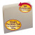 Reinforced Top Tab Colored File Folders, Straight Tabs, Letter Size, 0.75" Expansion, Gray, 100/box