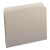 Reinforced Top Tab Colored File Folders, Straight Tabs, Letter Size, 0.75" Expansion, Gray, 100/box