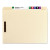 Top Tab Fastener Folders, Straight Tabs, 0.75" Expansion, 2 Fasteners, Letter Size, Manila Exterior, 50/box