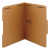 Top Tab Fastener Folders, 1/3-cut Tabs: Assorted, 0.75" Expansion, 2 Fasteners, Letter Size, Kraft Exterior, 50/box