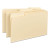 Interior File Folders, 1/3-cut Tabs: Assorted, Legal Size, 0.75" Expansion, Manila, 100/box