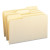 Manila File Folders, 1/3-cut Tabs: Assorted, Legal Size, 0.75" Expansion, Manila, 100/box - SMD15330