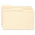 Top Tab File Folders With Antimicrobial Product Protection, 1/3-cut Tabs: Assorted, Legal, 0.75" Expansion, Manila, 100/box