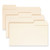 Supertab Top Tab File Folders, 1/3-cut Tabs: Assorted, Legal Size, 0.75" Expansion, 14-pt Manila, 50/box