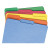 Colored File Folders, 1/3-cut Tabs: Assorted, Legal Size, 0.75" Expansion, Assorted Colors, 100/box