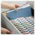 Top Tab Colored Fastener Folders, 0.75" Expansion, 2 Fasteners, Legal Size, Blue Exterior, 50/box