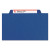 Four-section Pressboard Top Tab Classification Folders, Four Safeshield Fasteners, 1 Divider, Legal Size, Dark Blue, 10/box