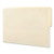 Heavyweight Manila End Tab Folders, 9" High Front, 1/2-cut Tabs: Top, Letter Size, 0.75" Expansion, Manila, 100/box