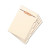 Stackable Folder Dividers With Fasteners, Convertible End/top Tab, 1 Fastener, Letter Size, Manila, 4 Dividers/set, 50 Sets