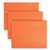 Colored Hanging File Folders With 1/5 Cut Tabs, Letter Size, 1/5-cut Tabs, Orange, 25/box