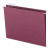 Colored Hanging File Folders With 1/5 Cut Tabs, Letter Size, 1/5-cut Tabs, Maroon, 25/box