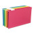 Colored Hanging File Folders With 1/5 Cut Tabs, Legal Size, 1/5-cut Tabs, Assorted Colors, 25/box