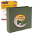 Box Bottom Hanging File Folders, 2" Capacity, Letter Size, Standard Green, 25/box