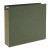 Box Bottom Hanging File Folders, 2" Capacity, Letter Size, Standard Green, 25/box