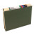 Box Bottom Hanging File Folders, 2" Capacity, Legal Size, Standard Green, 25/box - SMD65095